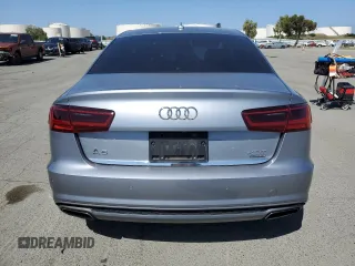 2016 Audi A6 Premium Plus with VIN WAUGFAFC9GN115615, listed as a Copart auction lot 55492445 with 121,509 mi miles and Salvage title. Bid and sale history available at DreamBid. Image 6.