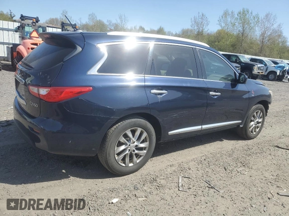2015 Infiniti QX60 with VIN 5N1AL0MM3FC554578, listed as a Copart auction lot 53073125 with 152,412 mi miles and Clean Title. Bid and sale history available at DreamBid. Image 3.