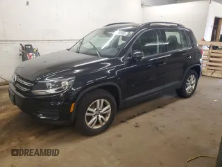 2016 Volkswagen Tiguan S z VIN WVGBV7AX3GW066589, wystawiony jako Copart lot #57990895 z przebiegiem 116 343 mil mil oraz Szkoda całkowita • Salvage title. Historia ofert i sprzedaży dostępna na DreamBid. Obrazek 1.