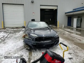 2023 BMW 8 Series 840i with VIN WBAAE4C03PCM06630, listed as a Copart auction lot 46220785 with 0 mi miles and Salvage Title. Bid and sale history available at carsss.com. Image 11.