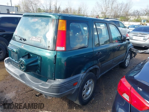 1999 Honda CR-V LX with VIN JHLRD1847XC049104, listed as a IAAI auction lot 42002338 with 213,503 mi miles. Bid and sale history available at carsss.com. Image 4.