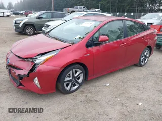 2017 Toyota Prius Two with VIN JTDKARFUXH3531849, listed as a IAAI auction lot 41301786 with 92,163 mi miles. Bid and sale history available at carsss.com. Image 2.