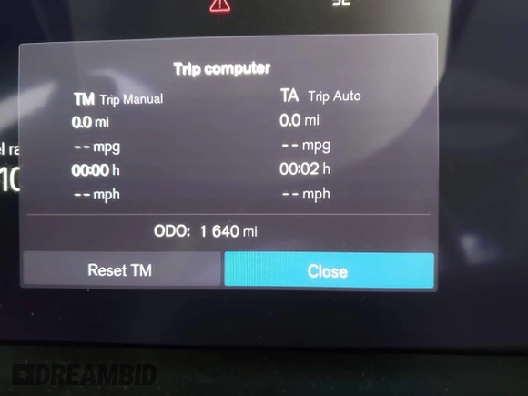 2024 Volvo S60 Plus Dark Theme with VIN 7JRL12TL5RG289457, listed as a IAAI auction lot 41657372 with 1,640 mi miles and . Bid and sale history available at DreamBid. Image 7.