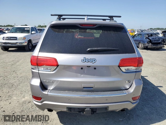 2014 Jeep Grand Cherokee Overland with VIN 1C4RJFCG4EC479545, listed as a Copart auction lot 55178975 with 188,634 mi miles and Clean Title. Bid and sale history available at DreamBid. Image 6.