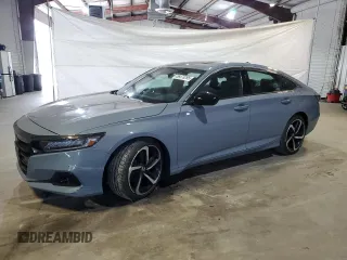 2021 Honda Accord Sport with VIN 1HGCV2F31MA014096, listed as a Copart auction lot 56473295 with 18,177 mi miles and Salvage title. Bid and sale history available at DreamBid. Image 1.