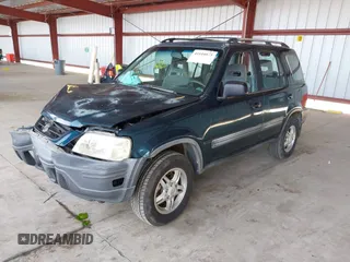 1997 Honda CR-V with VIN JHLRD1857VC046080, listed as a IAAI auction lot 41616075 with 212,707 mi miles. Bid and sale history available at carsss.com. Image 2.