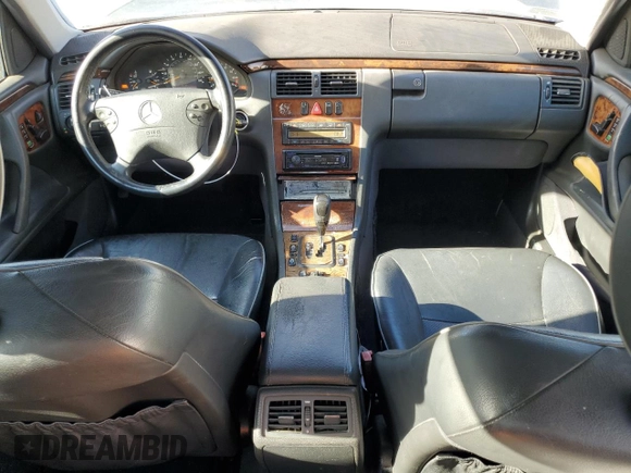 2001 Mercedes-Benz E-Class with VIN WDBJF65J81B351041, listed as a Copart auction lot 80555014 with 172,091 mi miles and Clean Title. Bid and sale history available at carsss.com. Image 8.