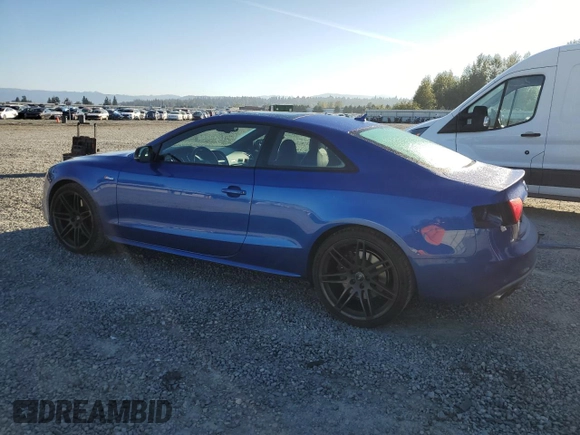 2017 Audi S5 Premium Plus with VIN WAUC4AFR6HA000410, listed as a Copart auction lot 68983714 with 40,504 mi miles and Salvage Title. Bid and sale history available at carsss.com. Image 2.