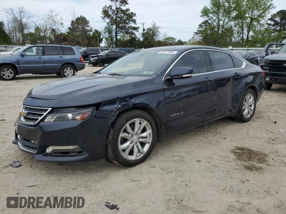2018 Chevrolet Impala LT with VIN 2G1105S30J9172067, listed as a Copart auction lot 52317895 with 152,083 mi miles and Clean Title. Bid and sale history available at DreamBid. Image 1.