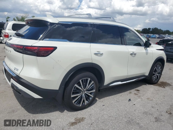 2023 Infiniti QX60 Sensory с VIN 5N1DL1GR6PC358484, выставлен на аукционе Copart как лот 70053334 с пробегом 16 223 миль миль и Списание • Salvage title. История ставок и продаж доступна на DreamBid. Изображение 3.