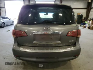 2015 Infiniti QX80 with VIN JN8AZ2NE1F9082792, listed as a Copart auction lot 48997125 with 128,947 mi miles and Salvage Title. Bid and sale history available at carsss.com. Image 6.