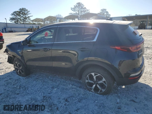 2021 Kia Sportage LX with VIN KNDPMCAC5M7845064, listed as a Copart auction lot 47319165 with 90,896 mi miles and Salvage Title. Bid and sale history available at carsss.com. Image 2.