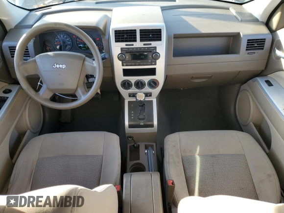 2008 Jeep Patriot Sport with VIN 1J8FF28W18D749495, listed as a Copart auction lot 89051465 with 159,067 mi miles and Salvage Title. Bid and sale history available at carsss.com. Image 8.