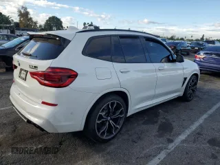 2021 BMW X3 M z VIN 5YMTS0C01M9H59285, wystawiony jako Copart lot #77801853 z przebiegiem Nie podano mil oraz . Historia ofert i sprzedaży dostępna na DreamBid. Obrazek 3.
