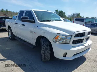 2018 Ram 1500 Express with VIN 1C6RR7FT8JS282019, listed as a IAAI auction lot 42066344 with 137,257 mi miles and . Bid and sale history available at DreamBid. Image 1.