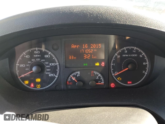 2017 Ram ProMaster Cargo with VIN 3C6TRVDGXHE503231, listed as a Copart auction lot 52055375 with 171,052 mi miles and Salvage Title. Bid and sale history available at carsss.com. Image 9.