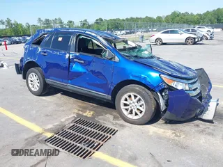 2014 Ford Edge SE z VIN 2FMDK3GC3EBB60954, wystawiony jako IAAI lot #42133960 z przebiegiem 41 703 mil mil oraz . Historia ofert i sprzedaży dostępna na DreamBid. Obrazek 1.