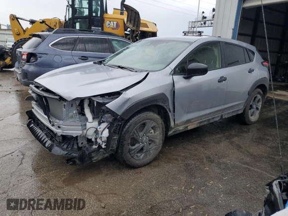 2024 Subaru Crosstrek z VIN JF2GUABC5R8883402, wystawiony jako Copart lot #55194115 z przebiegiem 5 362 mil mil oraz Szkoda całkowita • Salvage title. Historia ofert i sprzedaży dostępna na DreamBid. Obrazek 1.