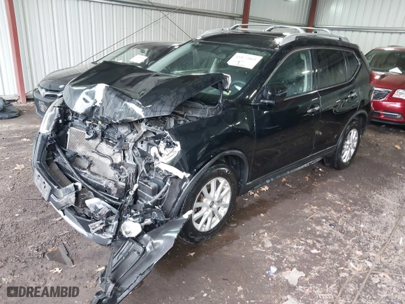 2017 Nissan Rogue SV with VIN KNMAT2MV4HP520573, listed as a IAAI auction lot 41872861 with 149,515 mi miles. Bid and sale history available at carsss.com. Image 16.