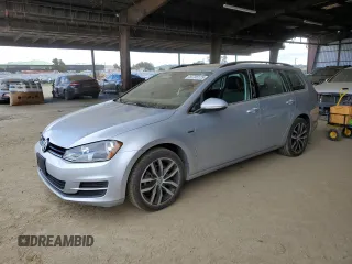 2016 Volkswagen Golf SportWagen TSI SE with VIN 3VWC17AU1GM520829, listed as a Copart auction lot 50795175 with 96,396 mi miles and Salvage Title. Bid and sale history available at carsss.com. Image 1.