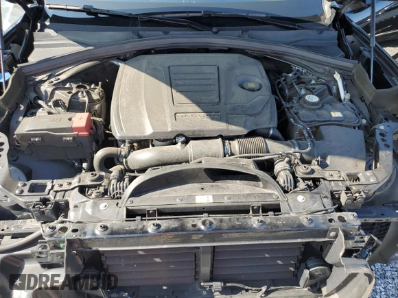 2018 Jaguar F-Pace 25t Premium with VIN SADCJ2FX6JA299858, listed as a Copart auction lot 59212765 with 74,971 mi miles and Salvage title. Bid and sale history available at DreamBid. Image 12.