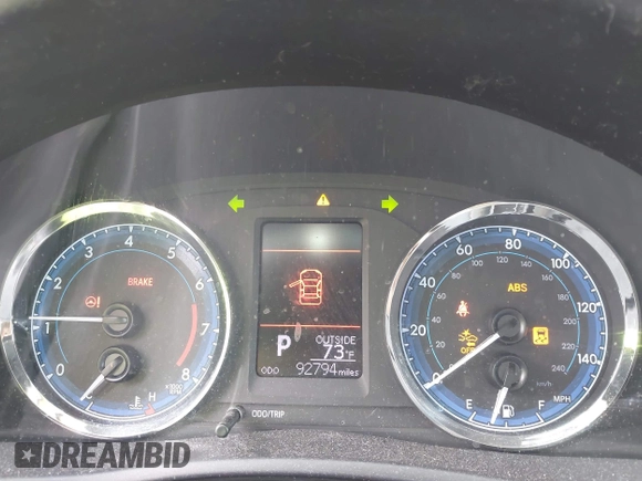 2019 Toyota Corolla L with VIN 5YFBURHE6KP934951, listed as a IAAI auction lot 42000940 with 92,794 mi miles and . Bid and sale history available at carsss.com. Image 7.