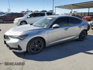 2023 Acura Integra w/A-Spec Technology Package with VIN 19UDE4H67PA027771, listed as a Copart auction lot 46668755 with 16,927 mi miles and Salvage Title. Bid and sale history available at carsss.com. Image 1.