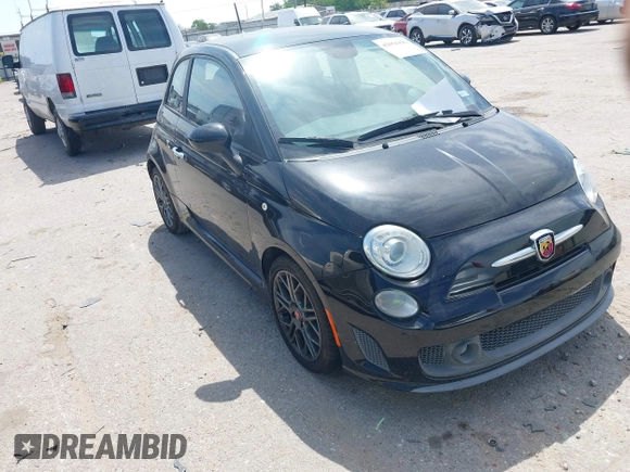 2015 FIAT 500 Abarth with VIN 3C3CFFFH5FT694552, listed as a IAAI auction lot 42056996 with 34,216 mi miles and . Bid and sale history available at DreamBid. Image 1.