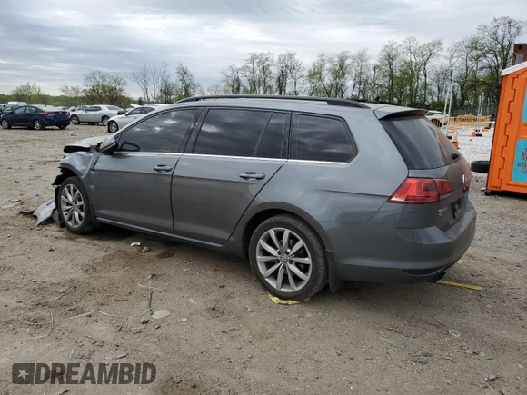 2016 Volkswagen Golf SportWagen TSI S with VIN 3VWC17AU5GM509980, listed as a Copart auction lot 53736345 with 179,606 mi miles and Clean Title. Bid and sale history available at carsss.com. Image 2.