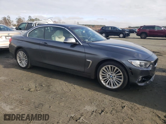 2016 BMW 4 Series 428i xDrive with VIN WBA3T1C58GP821704, listed as a Copart auction lot 85313344 with 62,868 mi miles and Salvage title. Bid and sale history available at DreamBid. Image 4.