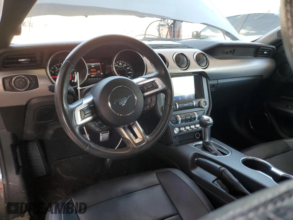 2023 Ford Mustang EcoBoost z VIN 1FA6P8TH3P5110730, wystawiony jako Copart lot #53877775 z przebiegiem 31 477 mil mil oraz Szkoda całkowita • Salvage title. Historia ofert i sprzedaży dostępna na DreamBid. Obrazek 8.