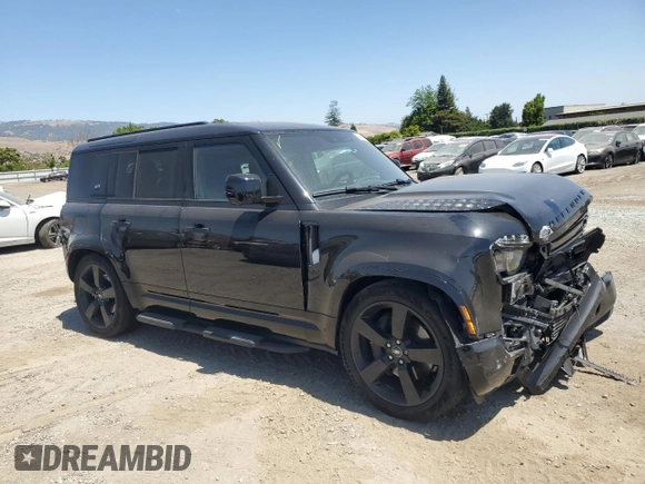 2024 Land Rover Defender X-Dynamic SE z VIN SALE27EU2R2317552, wystawiony jako Copart lot #57918485 z przebiegiem 19 517 mil mil oraz Szkoda całkowita • Salvage title. Historia ofert i sprzedaży dostępna na DreamBid. Obrazek 4.