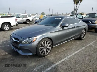 2018 Mercedes-Benz C C 300 with VIN WDDWJ4JBXJF631759, listed as a Copart auction lot 86389424 with 161,138 mi miles and Salvage Title. Bid and sale history available at carsss.com. Image 1.