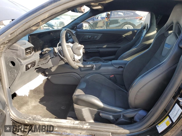 2024 Ford Mustang Dark Horse with VIN 1FA6P8R0XR5501426, listed as a Copart auction lot 47473925 with 5,124 mi miles and Salvage Title. Bid and sale history available at carsss.com. Image 7.