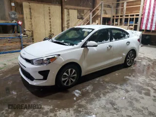 2022 Kia Rio S with VIN 3KPA24AD7NE481290, listed as a Copart auction lot 86832294 with 0 mi miles and Salvage Title. Bid and sale history available at carsss.com. Image 1.