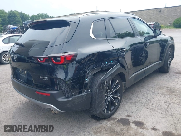 2023 Mazda CX-50 Meridian Edition with VIN 7MMVABXY1PN145913, listed as a IAAI auction lot 42632620 with 23,444 mi miles and . Bid and sale history available at DreamBid. Image 6.