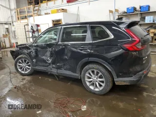 2023 Honda CR-V EX-L with VIN 5J6RS4H75PL001626, listed as a Copart auction lot 48156105 with 78,777 mi miles and Salvage Title. Bid and sale history available at carsss.com. Image 2.