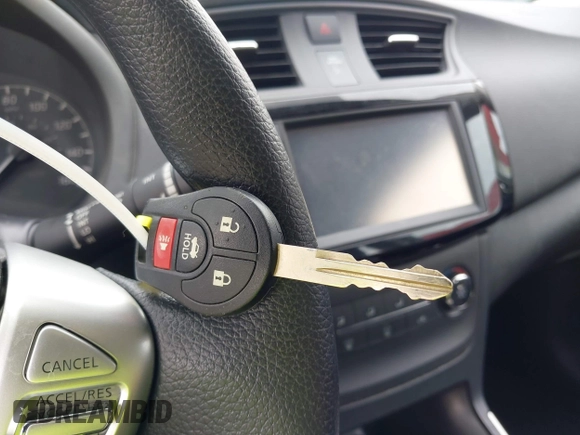 2019 Nissan Sentra SV with VIN 3N1AB7AP4KY322090, listed as a IAAI auction lot 41997982 with 64,328 mi miles. Bid and sale history available at carsss.com. Image 11.