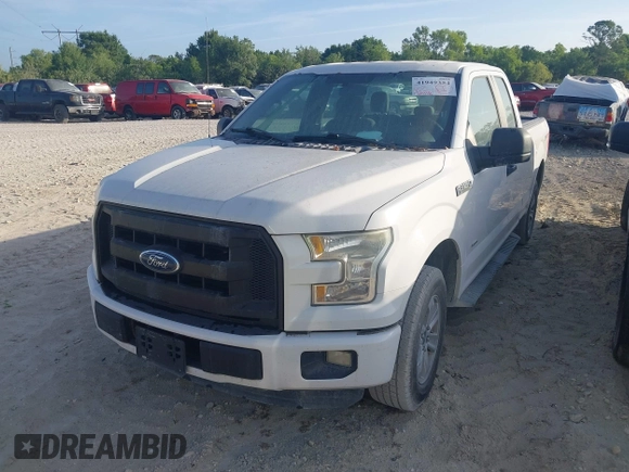 2015 Ford F-150 XL with VIN 1FTEX1CP9FFC31176, listed as a IAAI auction lot 41949354 with 130,118 mi miles. Bid and sale history available at carsss.com. Image 2.