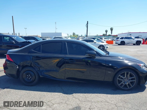 2015 Lexus IS 250 with VIN JTHBF1D25F5082214, listed as a IAAI auction lot 41981824 with 112,115 mi miles. Bid and sale history available at carsss.com. Image 13.