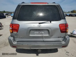2001 Toyota Sequoia SR5 with VIN 5TDZT34A61S029732, listed as a Copart auction lot 42723225 with 95,832 mi miles and Salvage Title. Bid and sale history available at carsss.com. Image 6.