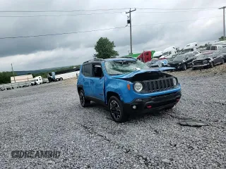 2015 Jeep Renegade Trailhawk with VIN ZACCJBCT0FPB74673, listed as a Copart auction lot 63626295 with 152,146 mi miles and Salvage title. Bid and sale history available at DreamBid. Image 15.