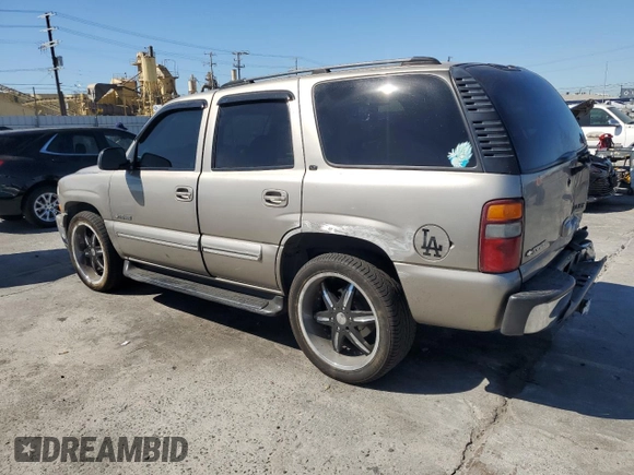 2002 Chevrolet Tahoe LS с VIN 1GNEC13T62R243097, выставлен на аукционе Copart как лот 64210815 с пробегом 254 318 миль миль и Списание • Salvage title. История ставок и продаж доступна на DreamBid. Изображение 2.
