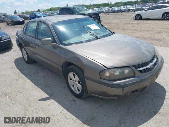 2003 Chevrolet Impala z VIN 2G1WF52E239175562, wystawiony jako IAAI lot #42279518 z przebiegiem 232 127 mil mil oraz . Historia ofert i sprzedaży dostępna na DreamBid. Obrazek 1.
