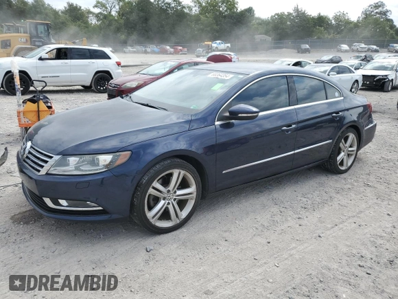 2013 Volkswagen CC R-Line with VIN WVWBP7AN8DE501881, listed as a Copart auction lot 68364054 with 101,546 mi miles and Clean Title. Bid and sale history available at carsss.com. Image 1.