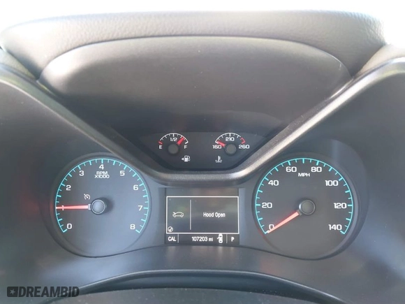 2016 Chevrolet Colorado 2WD WT with VIN 1GCGSBE39G1238263, listed as a IAAI auction lot 41825338 with 107,203 mi miles. Bid and sale history available at carsss.com. Image 7.