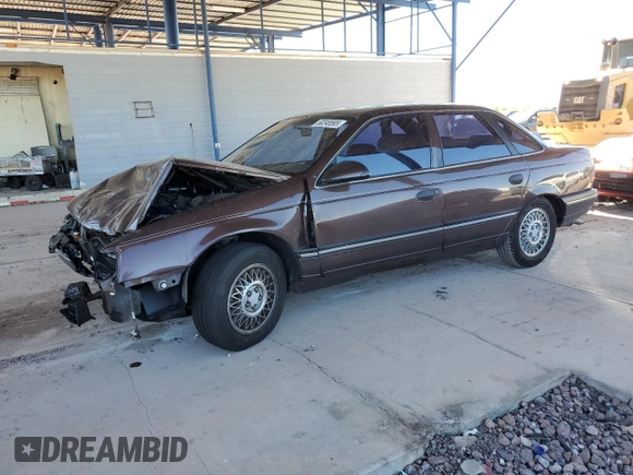 1988 Ford Taurus LX with VIN 1FABP5345JG210480, listed as a Copart auction lot 50248585 with 47,172 mi miles and Salvage Title. Bid and sale history available at carsss.com. Image 1.
