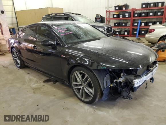 2016 Audi A7 3.0 Prestige with VIN WAU2GAFC9GN100605, listed as a Copart auction lot 41296924 with 50,504 mi miles. Bid and sale history available at carsss.com. Image 4.