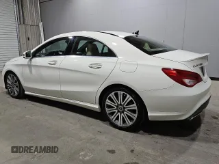 2018 Mercedes-Benz CLA with VIN WDDSJ4EB8JN550130, listed as a Copart auction lot 49592815 with 92,547 mi miles and Clean Title. Bid and sale history available at carsss.com. Image 2.