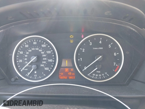2010 BMW 5 Series 528i with VIN WBANU5C54AC365440, listed as a IAAI auction lot 41826653 with 180,765 mi miles and . Bid and sale history available at carsss.com. Image 7.